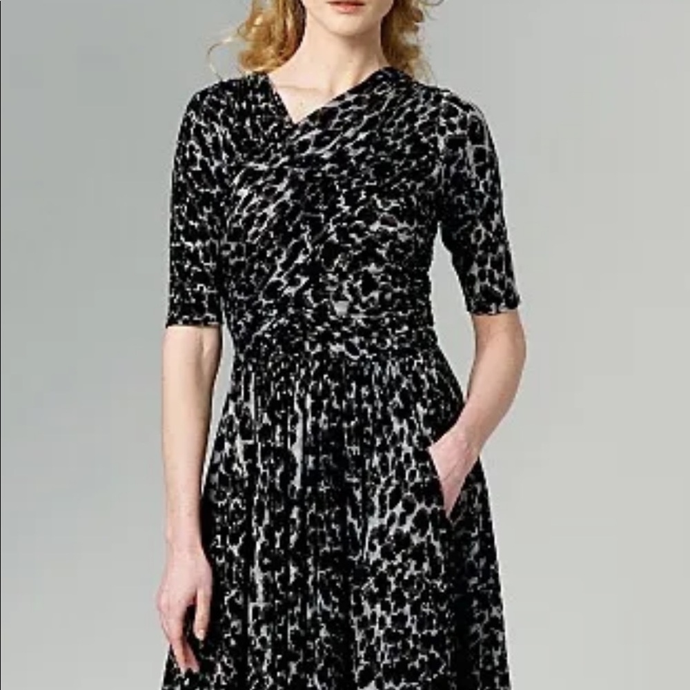Tracey Reese rouched waist dress size small